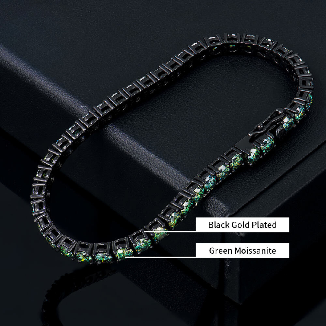 Mozi Midnight Glow Tennis Bracelet