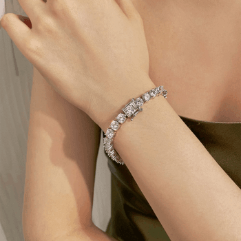 VVS Moissanite Tennis Bracelet