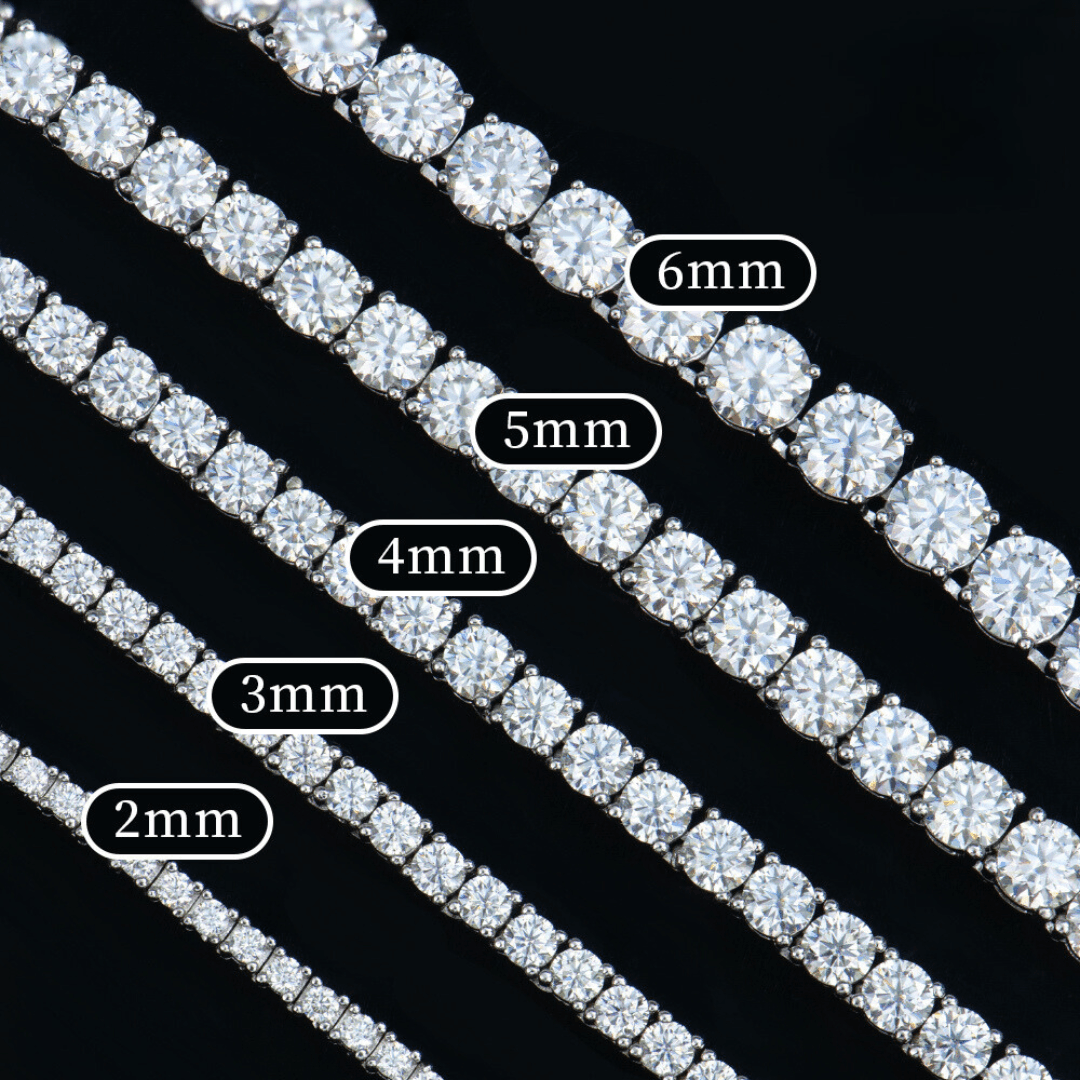 VVS Moissanite Tennis Bracelet